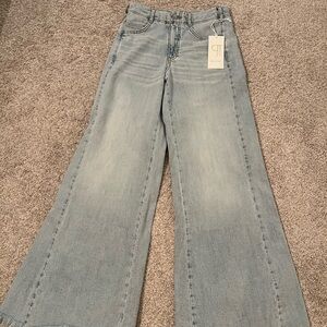 Pilcro Light Blue Flare Jeans